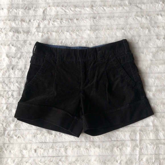 Vince corduroy short pants- black